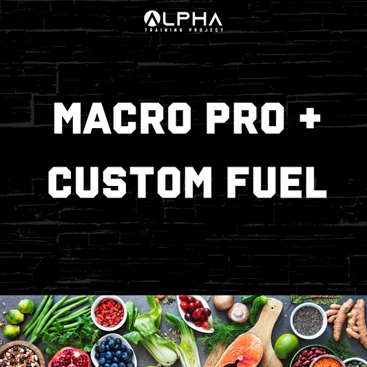 Macro Pro & Custom Fuel: Customized Macro Plan + Detailed Meal Plan